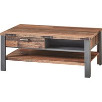 Innostyle Cardiff Couchtisch Holzwerkstoff Used Style Optik Dark 110x45x65 cm von Innostyle