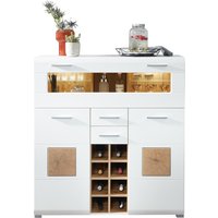Innostyle Fun Plus Barschrank inkl. LED-Beleuchtung Holzwerkstoff Weiß/Braun Innostyle Fun Plus Barschrank inkl. LED-Beleuchtung Holzwerkstoff Weiß/Braun von Innostyle