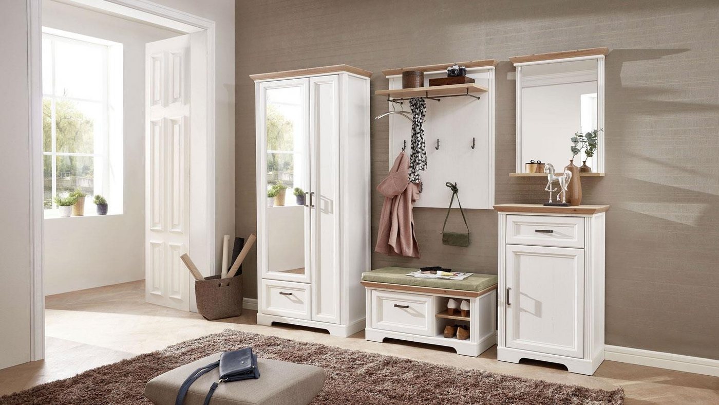 Innostyle Garderoben-Set Garderobenset 3 Jasmin Garderobe Pinie hell und Artisan Eiche 281x204 Innostyle Garderoben-Set Garderobenset 3 Jasmin Garderobe Pinie hell und Artisan Eiche 281x204 von Innostyle