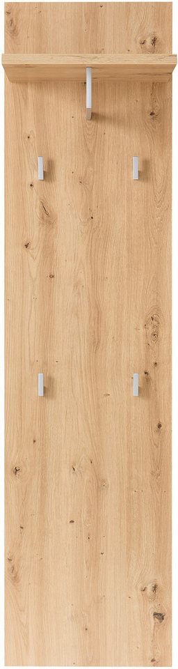 Innostyle Garderobenpaneel BARI Graderobenpaneel, BxHxT 78x117x30 cm (1 St), 3 Ablageboden, 1 Kleiderstange, 4 Haken von Innostyle