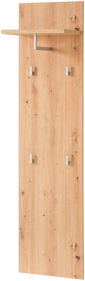 Innostyle Garderobenpaneel BARI Graderobenpaneel, BxHxT 78x117x30 cm (1 St), 4 Ablageboden, 1 Kleiderstange, 4 Haken von Innostyle