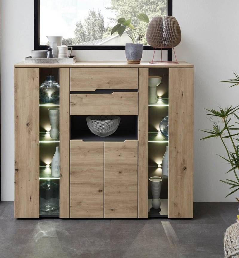 Innostyle Highboard Highboard MEMPHIS von Innostyle