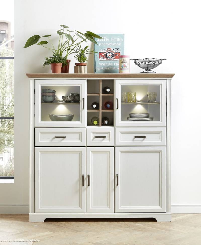 Innostyle Highboard JASMIN in Pinie hell/Artisan Eiche Innostyle Highboard JASMIN in Pinie hell/Artisan Eiche von Innostyle