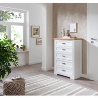 Innostyle Kommode "Jasmin", mit 5 Schubkästen von Innostyle