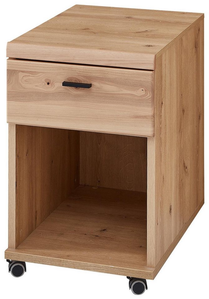 Innostyle Mehrzweckschrank Rollcontainer SONOS HU16 Front Altesche Massivholz gebürstet von Innostyle