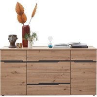 Innostyle Memphis Sideboard Holzwerkstoff Artisan Eiche Optik/Graphit 165x82x44 cm von Innostyle