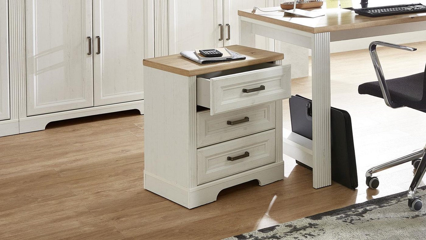 Innostyle Rollcontainer Rollcontainer 16 Jasmin Pinie hell weiß Akzente Artisan Eiche Innostyle Rollcontainer Rollcontainer 16 Jasmin Pinie hell weiß Akzente Artisan Eiche von Innostyle