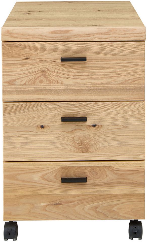 Innostyle Rollcontainer Rollcontainer Glenn, 45 x 66 x 55 cm (B/H/T), (1 St), inkl. Filzeinlage, 4 Rollen(2 mit Bremsen) oder Sockel, SK Soft-Close von Innostyle