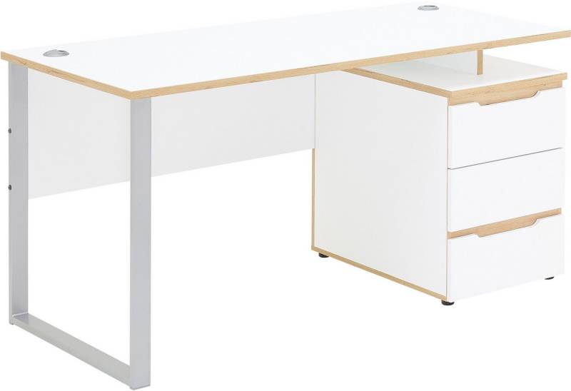 Innostyle Schreibtisch Memphis Schreibtisch, 150x77x73cm (B/H/T) (1-St), ABS-Kantenschutz, Soft Touch Oberfläche von Innostyle