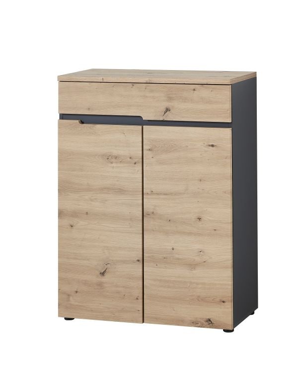 Innostyle Schuhschrank MEMPHIS in Artisan Eiche/Absatz graphit Innostyle Schuhschrank MEMPHIS in Artisan Eiche/Absatz graphit von Innostyle