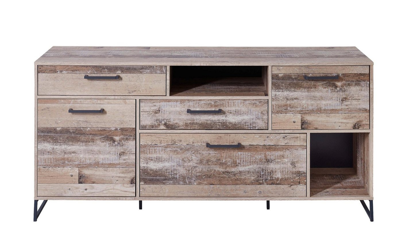 Innostyle Sideboard Roof, Breite 172 cm, Höhe 81 cm, Tiefe 42 cm, used Style mix von Innostyle