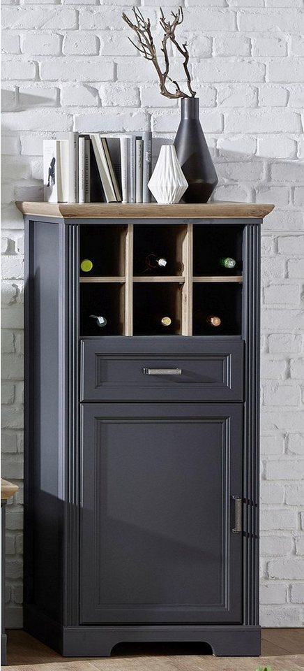 Innostyle Stauraumschrank Jasmin mit Weinregal Innostyle Stauraumschrank Jasmin mit Weinregal von Innostyle