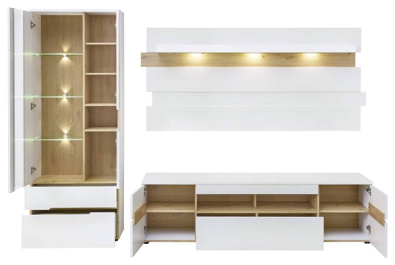 Innostyle TV-/Wohnlösung MEMPHIS in weiß/Artisan Eiche Innostyle TV-/Wohnlösung MEMPHIS in weiß/Artisan Eiche von Innostyle