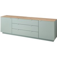 Innostyle TV-Schrank "Core, TV Sideboard Stellmaß B/H/T 240x77x44 cm", (1 St.), TV Sideboard mit 2 Holztüren und 3 Schubkästen mit Doppelzarge von Innostyle