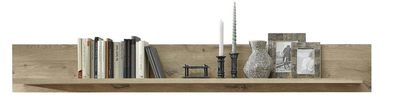 Innostyle Wandboard in Viking Oak Dekor, Spannplatte - 185x25x22cm (BxHxT) von Innostyle