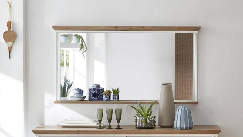 Innostyle Wandspiegel Spiegel Jasmin Wandspiegel Pinie hell Artisan Eiche 142x74 Innostyle Wandspiegel Spiegel Jasmin Wandspiegel Pinie hell Artisan Eiche 142x74 von Innostyle