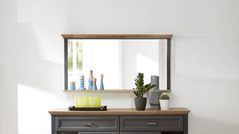 Innostyle Wandspiegel Spiegel Jasmin Wandspiegel graphit Artisan Eiche 142x74 cm Innostyle Wandspiegel Spiegel Jasmin Wandspiegel graphit Artisan Eiche 142x74 cm von Innostyle