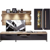 Innostyle Wohnwand "Loft Two, TOPSELLER", (5 St., TV-Wand), inkl. LED-Beleuchtung von Innostyle