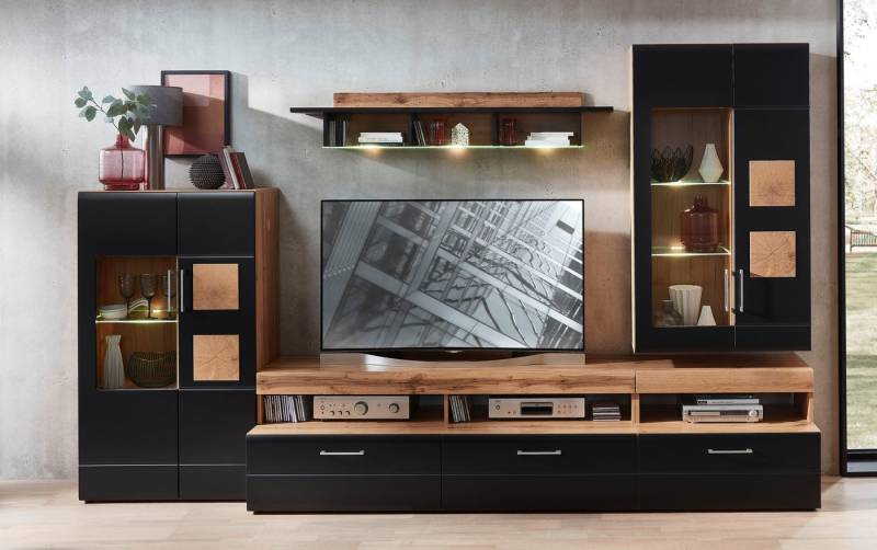 Innostyle Wohnwand Sonate, (Komplett-Set, 5-St), inkl. LED-Beleuchtung von Innostyle