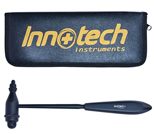 Innotech Tromner neurologischer Reflexhammer für Hautreflexe und Oberflächenreaktionen (Schwarz) von Innotech Instruments