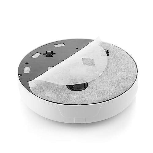 InnovaGoods - 50er Pack Ersatzmopps für Reinigungsroboter, Mikrofaser, Ultrafein Design, Leicht und Handlich, Kompatibel mit Klinbot & Klinmop, Bunt, Mikrofaser von InnovaGoods