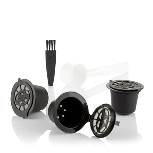 InnovaGoods 78827 CÁPSULAS DE CAFÉ REUTILIZABLES RECOFF Set mit 3 wiederverwendbaren Kaffeekapseln, Silikon, Bunt InnovaGoods 78827 CÁPSULAS DE CAFÉ REUTILIZABLES RECOFF Set mit 3 wiederverwendbaren Kaffeekapseln, Silikon, Bunt von InnovaGoods