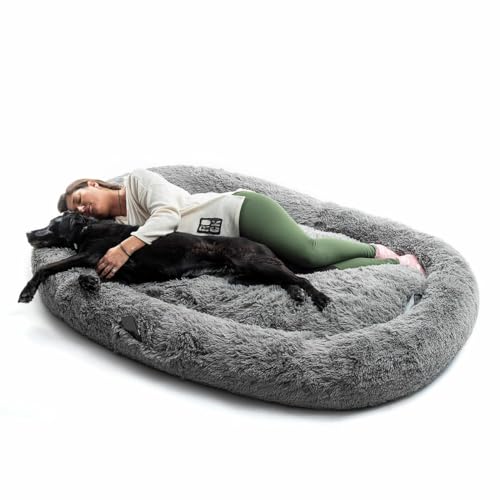 InnovaGoods Cloft Hundebett, großes Hundebett, Polyestergewebe, Antistress-Hundebett, maximale Entspannung und Ruhe, Hundebett mit abnehmbarem und waschbarem Bezug. Farbe Grau. InnovaGoods Cloft Hundebett, großes Hundebett, Polyestergewebe, Antistress-Hundebett, maximale Entspannung und Ruhe, Hundebett mit abnehmbarem und waschbarem Bezug. Farbe Grau. von InnovaGoods