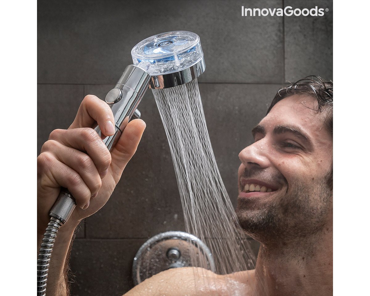 InnovaGoods Duschbrause Öko-Dusche mit Druckpropeller und Reinigungsfilter Heliwer InnovaGoods InnovaGoods Duschbrause Öko-Dusche mit Druckpropeller und Reinigungsfilter Heliwer InnovaGoods von InnovaGoods