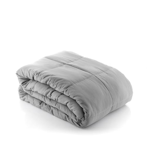 InnovaGoods - Ergonomische Gewichtsdecke Sweikett, 7 kg für besseren Schlaf und Entspannung, mit Mikroglasperlen gefüllt, inkl. Tragetasche, Grau, Polyester InnovaGoods - Ergonomische Gewichtsdecke Sweikett, 7 kg für besseren Schlaf und Entspannung, mit Mikroglasperlen gefüllt, inkl. Tragetasche, Grau, Polyester von InnovaGoods