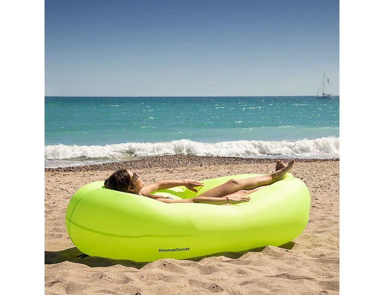 InnovaGoods Luftmatratze AUFBLASBARES SOFA FÜR DEN STRAND von InnovaGoods