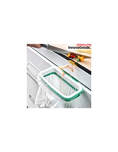 InnovaGoods - Müllbeutelhalter Rubag, Einfach zu Befestigen, Vielseitig und Anpassungsfähig, Leicht zu Reinigen, Weiß, Kunststoff, Talla Unica von InnovaGoods