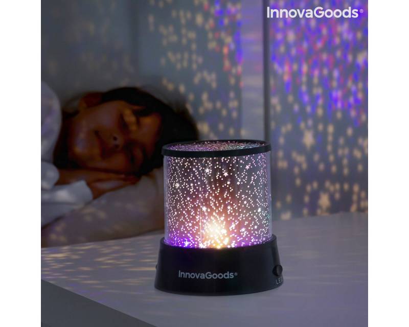 InnovaGoods Nachtlicht Nachtlicht Schlummerlicht LED Projektor Sternenhimmel Vezda InnovaGood InnovaGoods Nachtlicht Nachtlicht Schlummerlicht LED Projektor Sternenhimmel Vezda InnovaGood von InnovaGoods