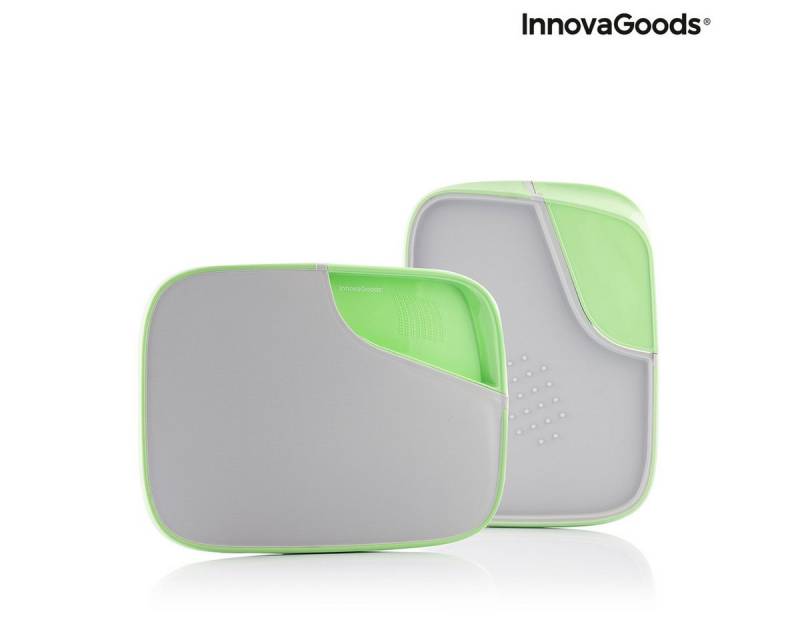 InnovaGoods Schneidebrett Innovagoods Multifunktionales Schneidebrett mit Wendefunktion Reblok I, Kunststoff von InnovaGoods