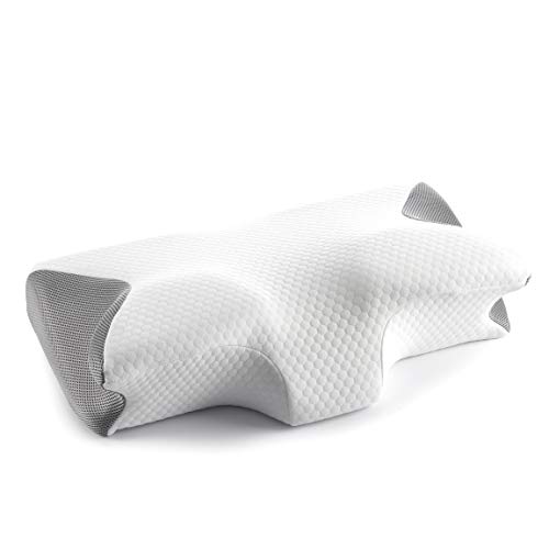 InnovaGoods® Viscoelastic Nackenkissen mit ergonomischer Kontur Conforti, Kissen mit Nackenstütze, Nacken- und Nackenkissen Entlastung, Ruhe, Entspannung und Wohlbefinden. InnovaGoods® Viscoelastic Nackenkissen mit ergonomischer Kontur Conforti, Kissen mit Nackenstütze, Nacken- und Nackenkissen Entlastung, Ruhe, Entspannung und Wohlbefinden. von InnovaGoods