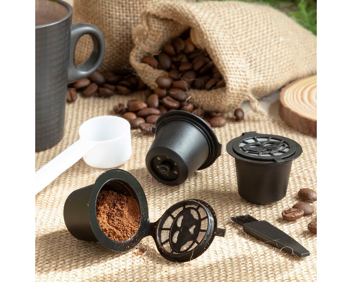InnovaGoods Vorratsglas, Set mit 3 wiederverwendbaren Kaffeekapseln Recoff InnovaGoods InnovaGoods Vorratsglas, Set mit 3 wiederverwendbaren Kaffeekapseln Recoff InnovaGoods von InnovaGoods