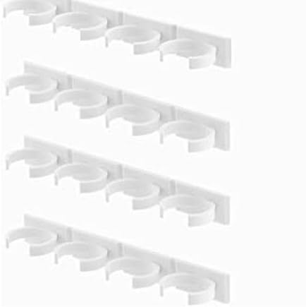 innovagoods Gewürzständer Kleber und teilbar, PVC, Weiß, Durchmesser 3,8-4,5 cm von InnovaGoods
