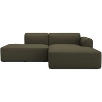 Tenksom Ecksofa "Rund, Relax-Ecke, Big-Sofa, Endless Seating," Bezüge wechselbar, Kaltschaum im Sitz, Nordic Swan Ecolabel von Tenksom