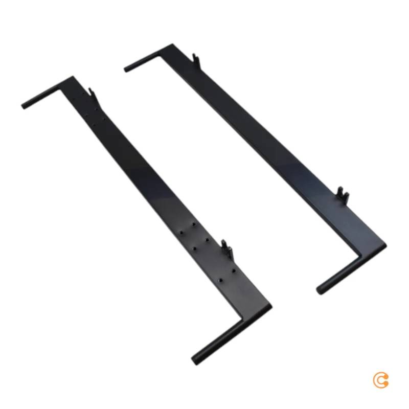 B-Ware Innovation Living Bragi Sofa Couch Schlafsofa Beine Füße Paar Schwarz Ersatzteil von Innovation Living