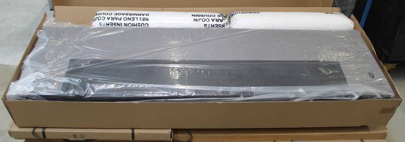 B-Ware Innovation Living Rücken Lehne Kissen Für Bragi Schlafsofa 200x61x20 Cm Hellgrau von Innovation Living