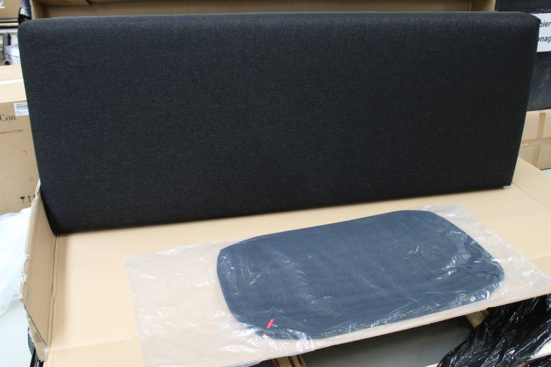 B-Ware Innovation Living Sofasitz Kissenbezüge Idun Schlafsofa 195x75x18 Cm Twist Black von Innovation Living