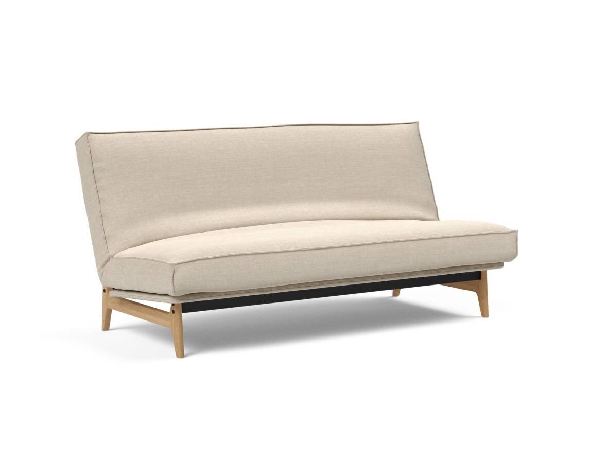 Innovation Aslak Klappsofa 140 x 200 cm | Latex Sharp plus 586 Phobos Latte von Innovation
