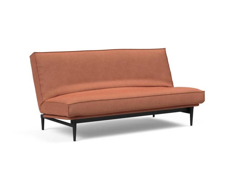 Innovation Colpus Klappsofa 140 x 200 cm | Latex 301 Weda Rust schwarze Eiche Sharp plus von Innovation