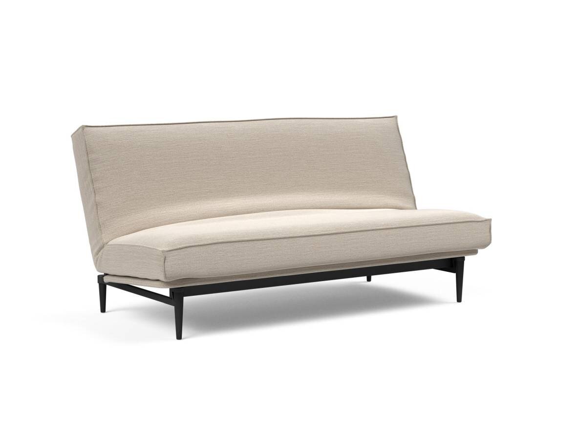 Innovation Colpus Klappsofa 140 x 200 cm | Spring 612 Linen Sand Grey schwarze Eiche Sharp plus Innovation Colpus Klappsofa 140 x 200 cm | Spring 612 Linen Sand Grey schwarze Eiche Sharp plus von Innovation