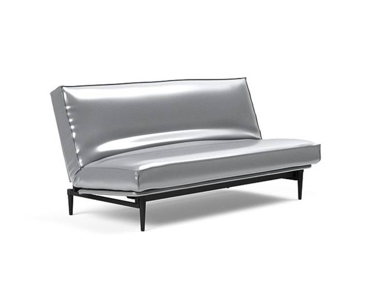 Innovation Colpus Klappsofa 140 x 200 cm | Spring 688 Silvershine schwarze Eiche Sharp plus von Innovation