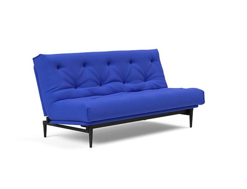 Innovation Colpus Klappsofa fest versteppt 140 x 200 cm | Latex 512 Elecance Ultramarine schwarze Eiche Innovation Colpus Klappsofa fest versteppt 140 x 200 cm | Latex 512 Elecance Ultramarine schwarze Eiche von Innovation