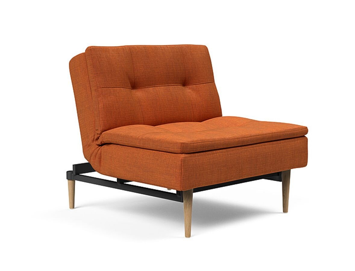 Innovation Dublexo Stuhl 412 Esina Cedar Orange Styletto Holz hell / Gestell schwarz Innovation Dublexo Stuhl 412 Esina Cedar Orange Styletto Holz hell / Gestell schwarz von Innovation