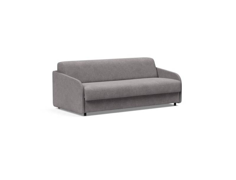 Innovation Eivor Schlafsofa, 160-195 217 Flashtex Light Grey Spring von Innovation