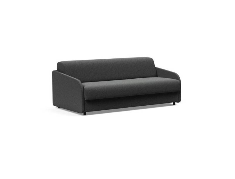 Innovation Eivor Schlafsofa, 160-195 529 Bouclè Charcoal Spring von Innovation