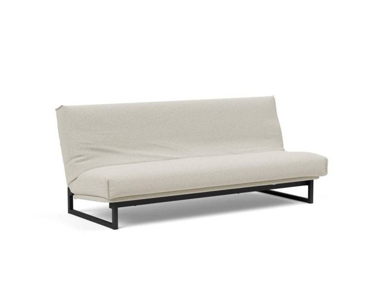 Innovation Fraction Klappsofa 120 x 200 cm | Spring Nordic 527 Mixed Dance Natural von Innovation