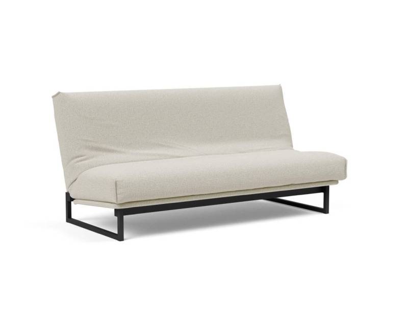 Innovation Fraction Klappsofa 140 x 200 cm | Latex Nordic 527 Mixed Dance Natural von Innovation